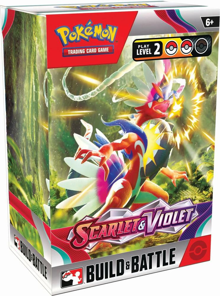Scarlet & Violet Build & Battle Box sealed Pokémon TCG product