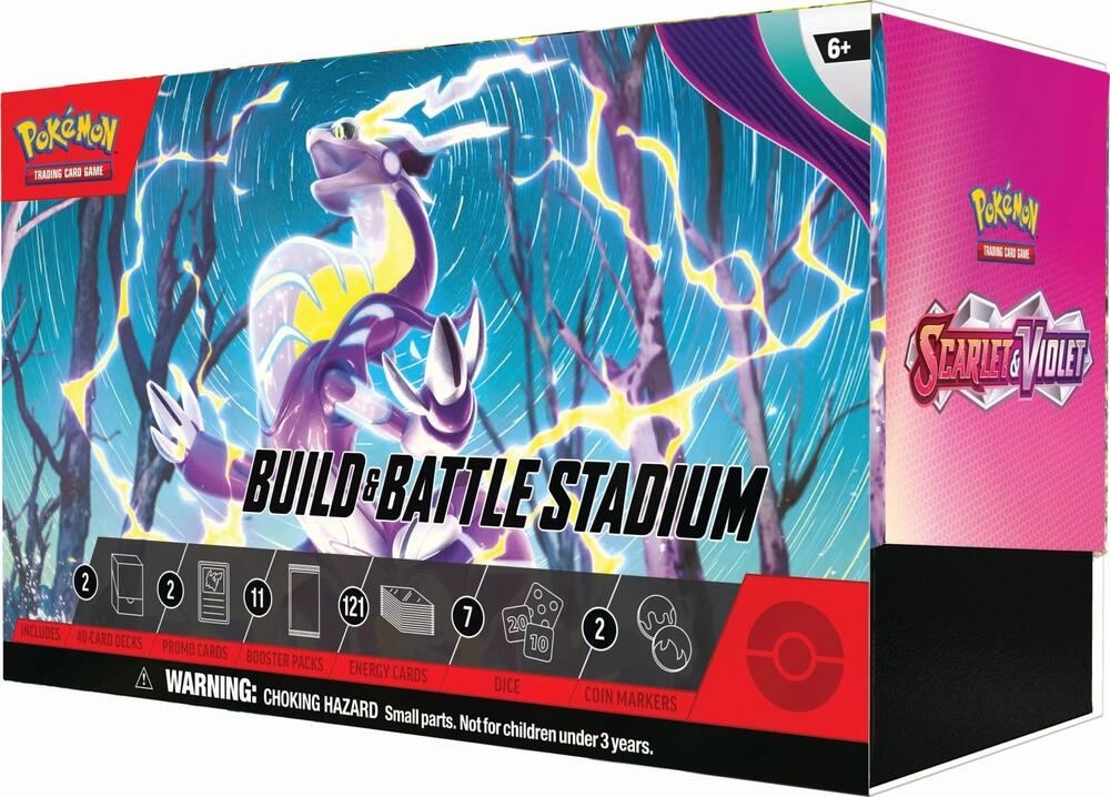 Scarlet & Violet Build & Battle Stadium sealed Pokémon TCG product