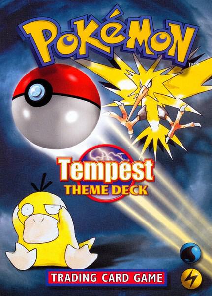Pokemon TCG: Tempest Theme Deck sealed Pokémon TCG product