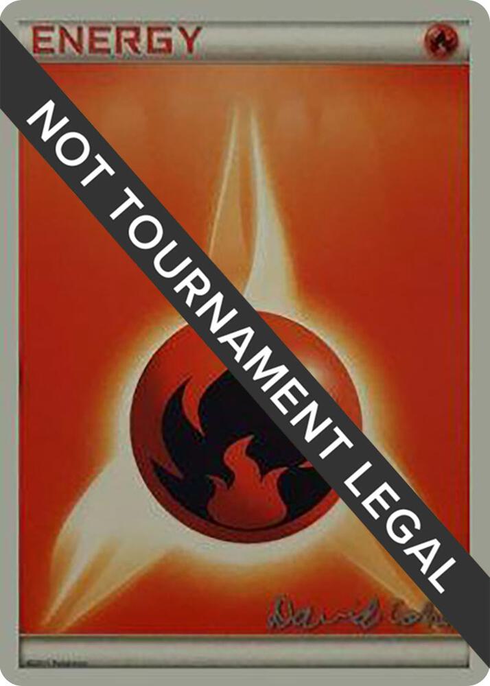 Fire Energy - 2011 (David Cohen) sealed Pokémon TCG product