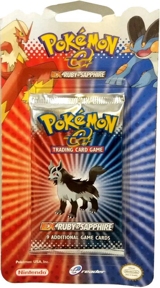 Ruby & Sapphire Single Pack Blister sealed Pokémon TCG product