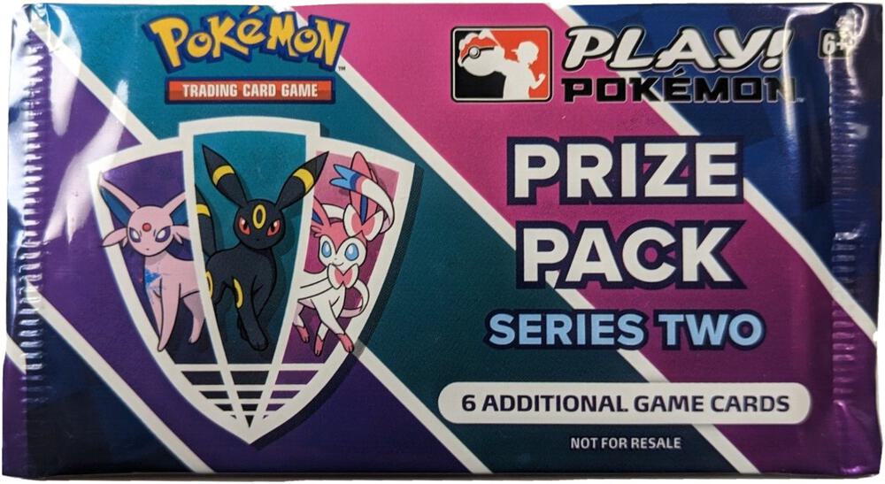 Play! Pokemon Prize Pack Series Two sealed Pokémon TCG product
