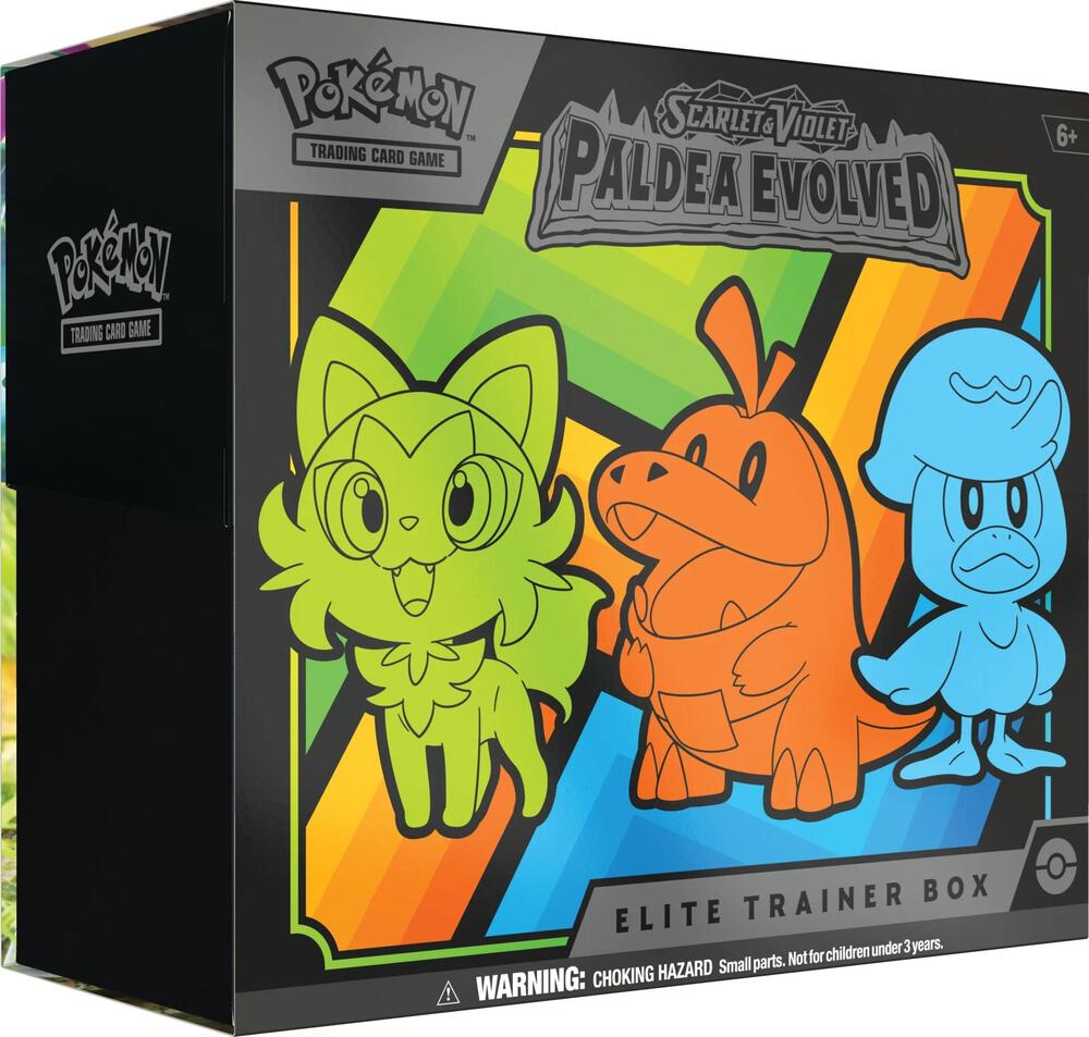 Paldea Evolved Elite Trainer Box sealed Pokémon TCG product