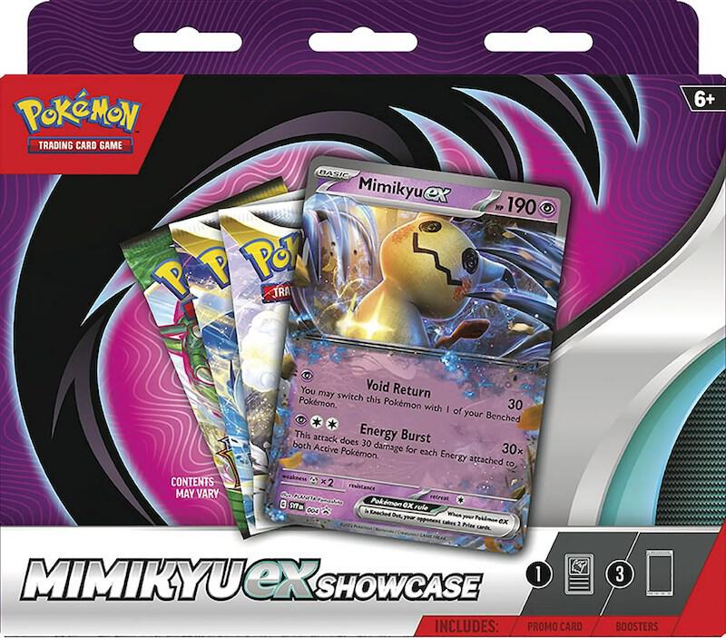 Mimikyu ex Showcase sealed Pokémon TCG product