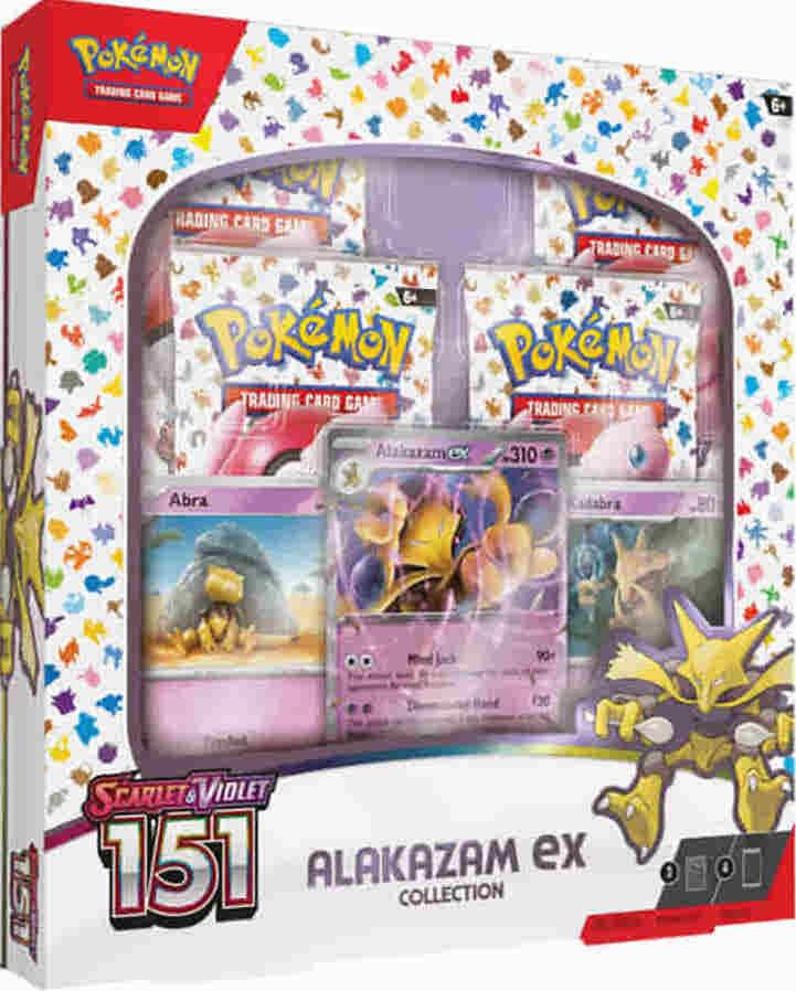 151: Alakazam ex Collection sealed Pokémon TCG product