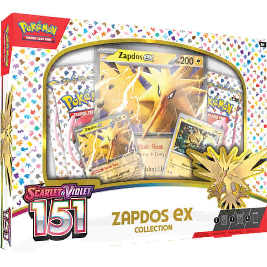 151: Zapdos ex Collection sealed Pokémon TCG product