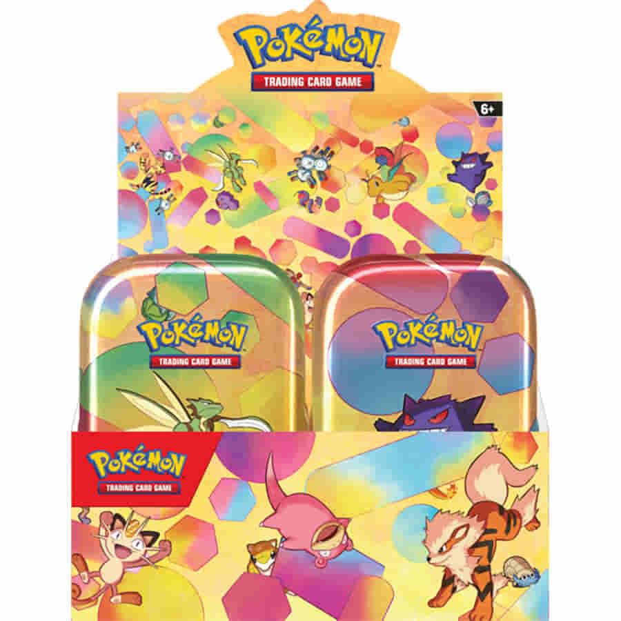 151 Mini Tin Display sealed Pokémon TCG product