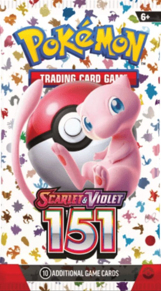 151 Booster Pack sealed Pokémon TCG product