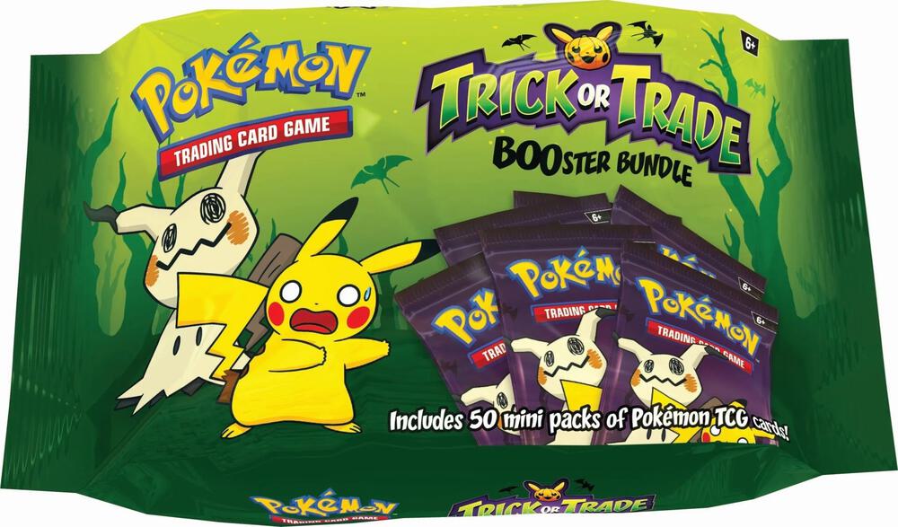Trick or Trade BOOster Bundle 2023 (50 ct) sealed Pokémon TCG product