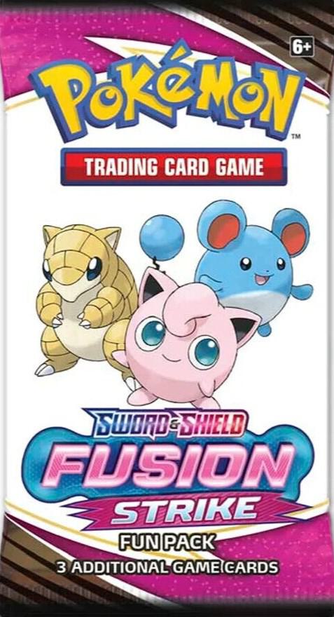 Fusion Strike Fun Pack sealed Pokémon TCG product