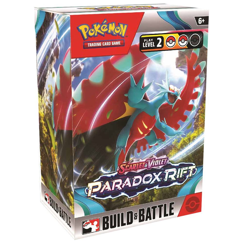 Paradox Rift Build & Battle Box sealed Pokémon TCG product