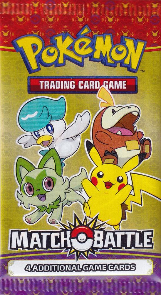 McDonald's 2023 Match & Battle Pack sealed Pokémon TCG product