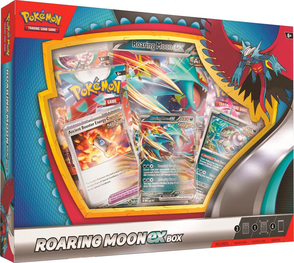 Roaring Moon ex Box sealed Pokémon TCG product