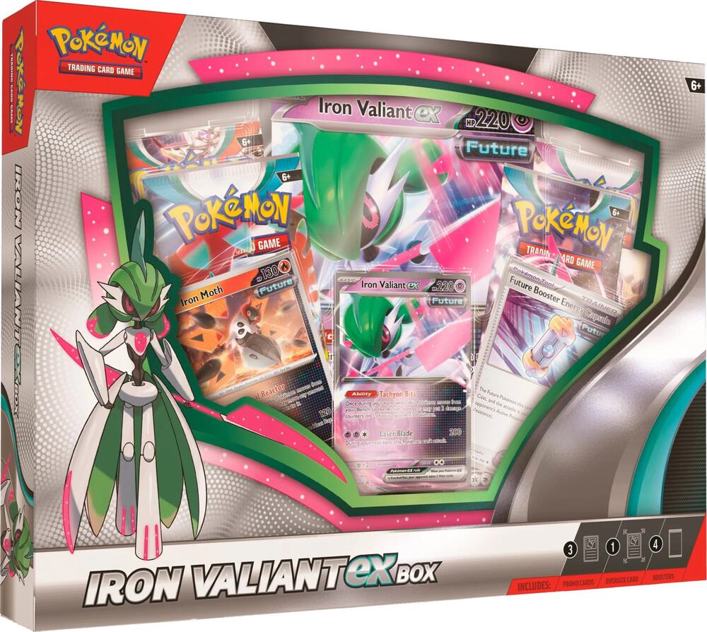 Iron Valiant ex Box sealed Pokémon TCG product