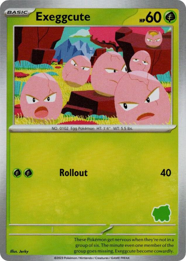 Exeggcute sealed Pokémon TCG product