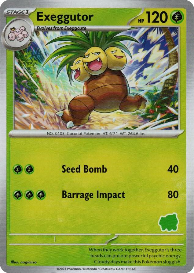 Exeggutor sealed Pokémon TCG product