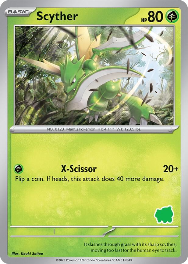 Scyther sealed Pokémon TCG product