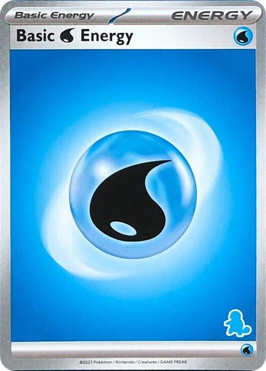 Basic Water Energy sealed Pokémon TCG product