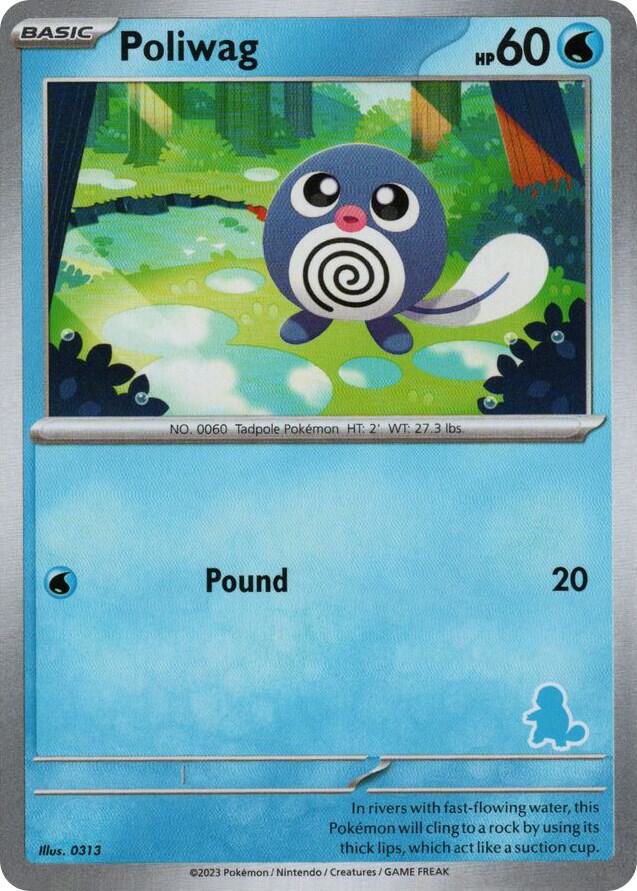 Poliwag sealed Pokémon TCG product