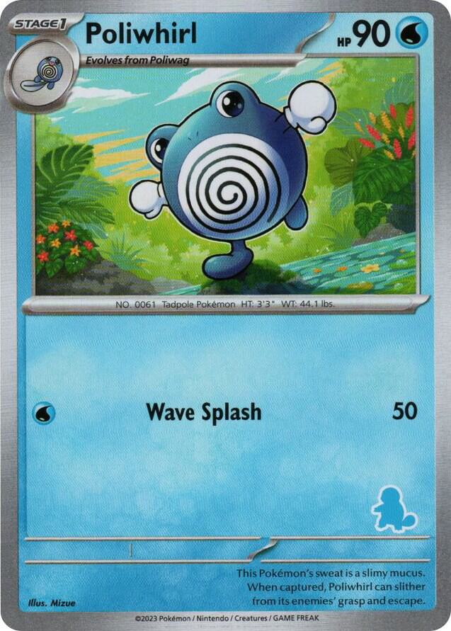 Poliwhirl sealed Pokémon TCG product