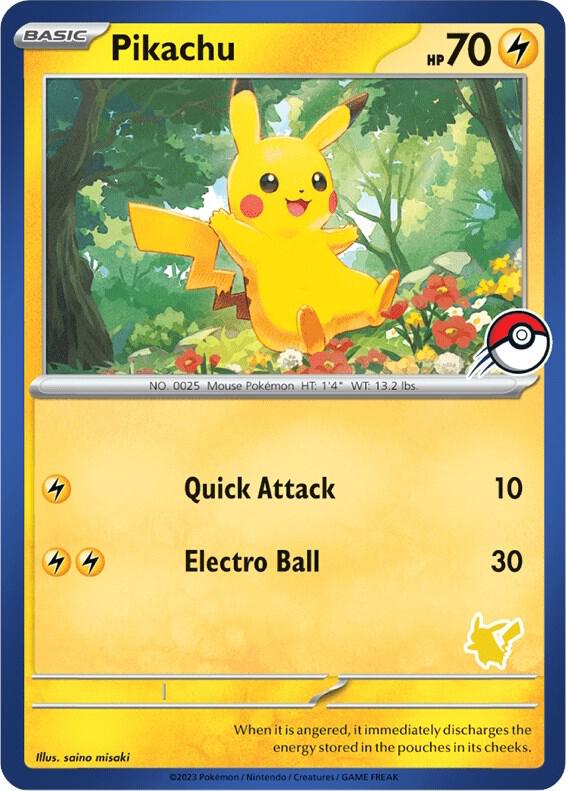 Pikachu (Blue Border) sealed Pokémon TCG product
