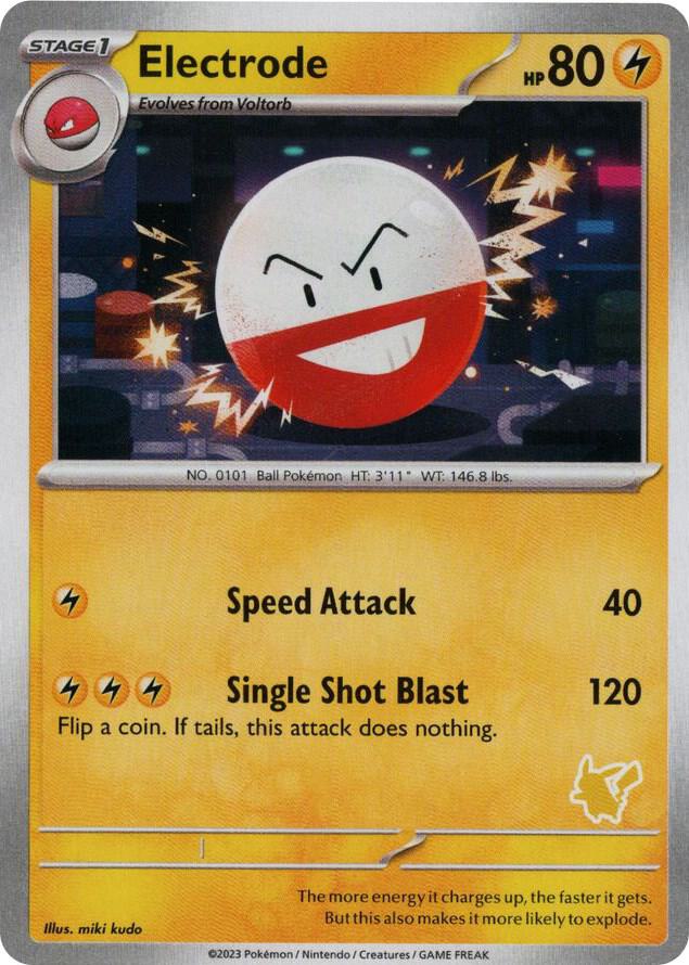 Electrode sealed Pokémon TCG product