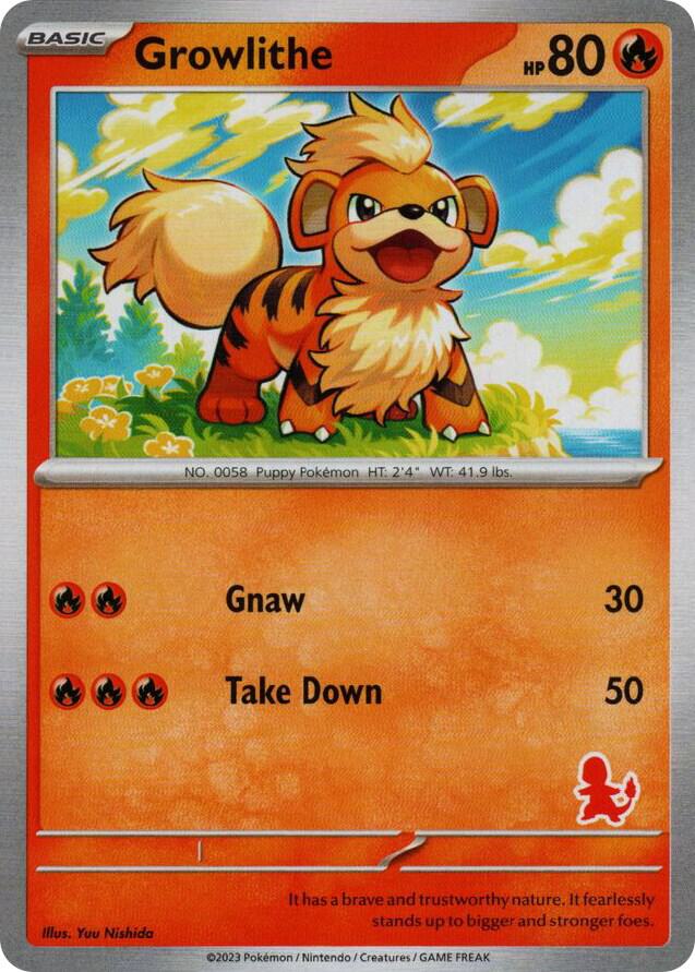 Growlithe sealed Pokémon TCG product