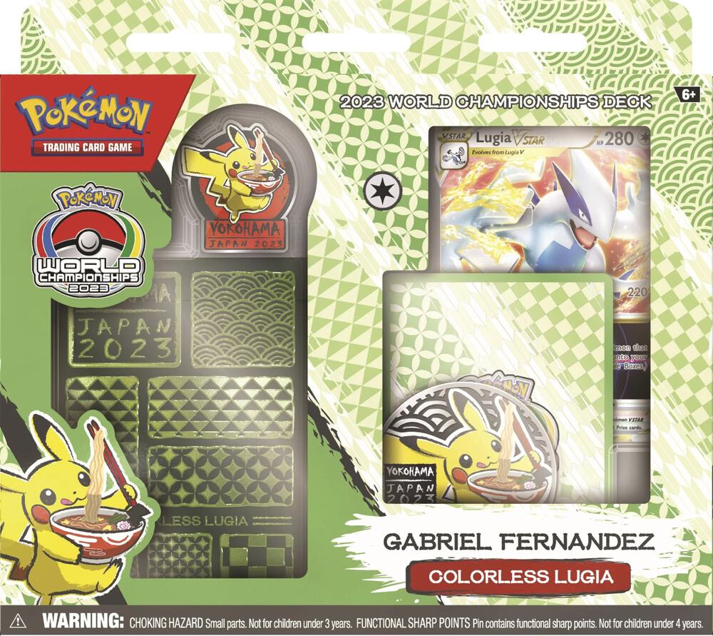 2023 World Championship Deck: Gabriel Fernandez (Colorless Lugia) sealed Pokémon TCG product