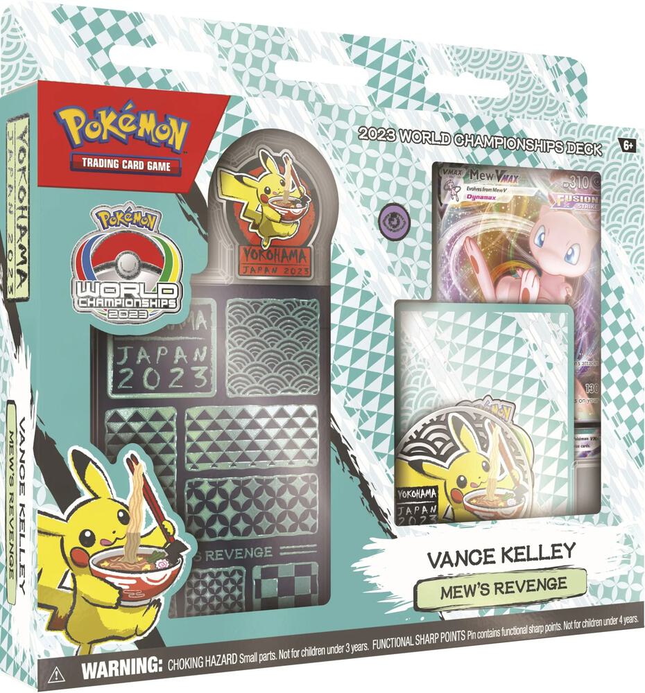 2023 World Championship Deck: Vance Kelley (Mew's Revenge) sealed Pokémon TCG product