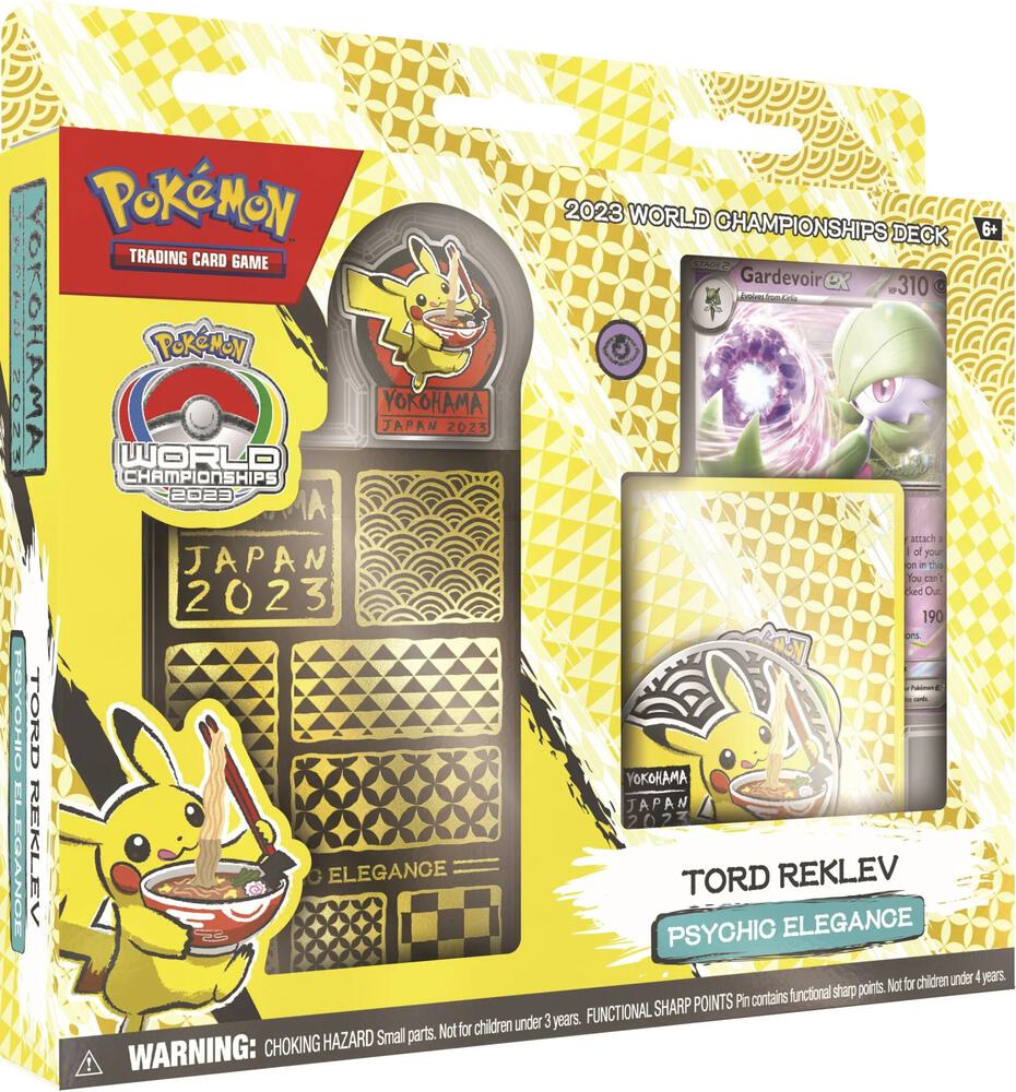2023 World Championship Deck: Tord Reklev (Psychic Elegance) sealed Pokémon TCG product