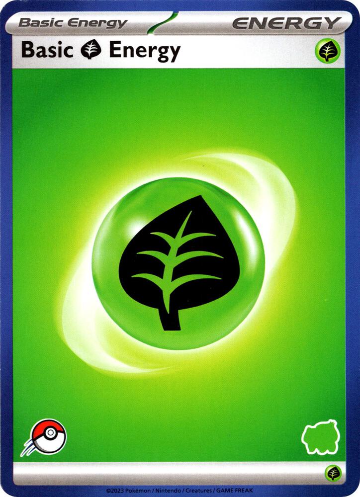 Basic Grass Energy (Blue Border) sealed Pokémon TCG product