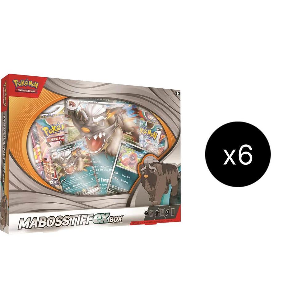 Mabosstiff ex Box Case sealed Pokémon TCG product