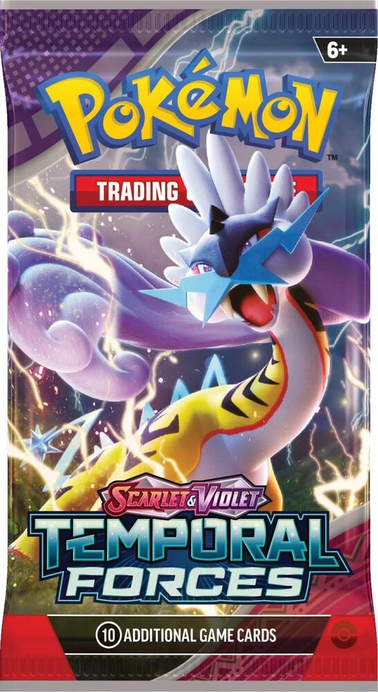 Temporal Forces Booster Pack sealed Pokémon TCG product