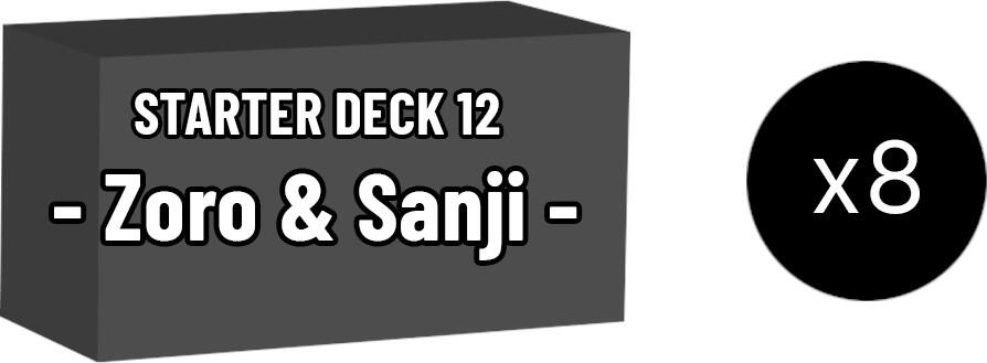 Starter Deck 12: Zoro and Sanji Display Case