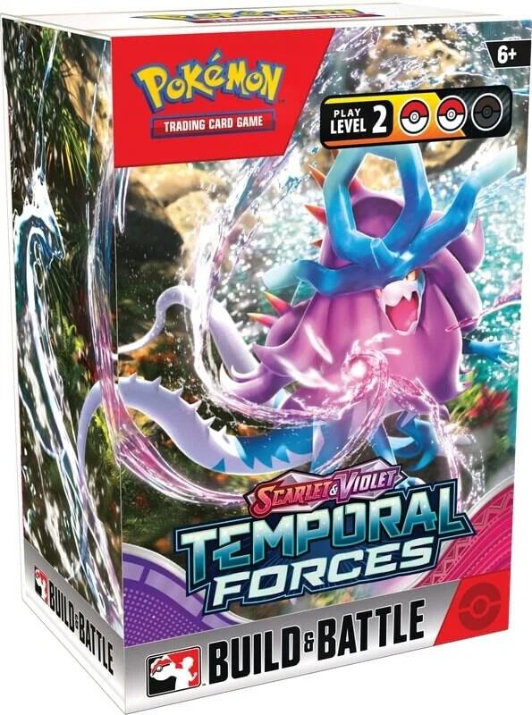 Temporal Forces Build & Battle Box sealed Pokémon TCG product