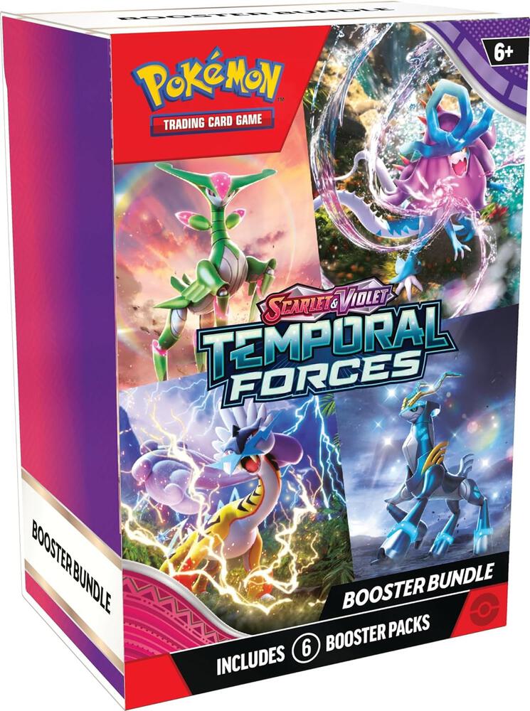 Temporal Forces Booster Bundle sealed Pokémon TCG product