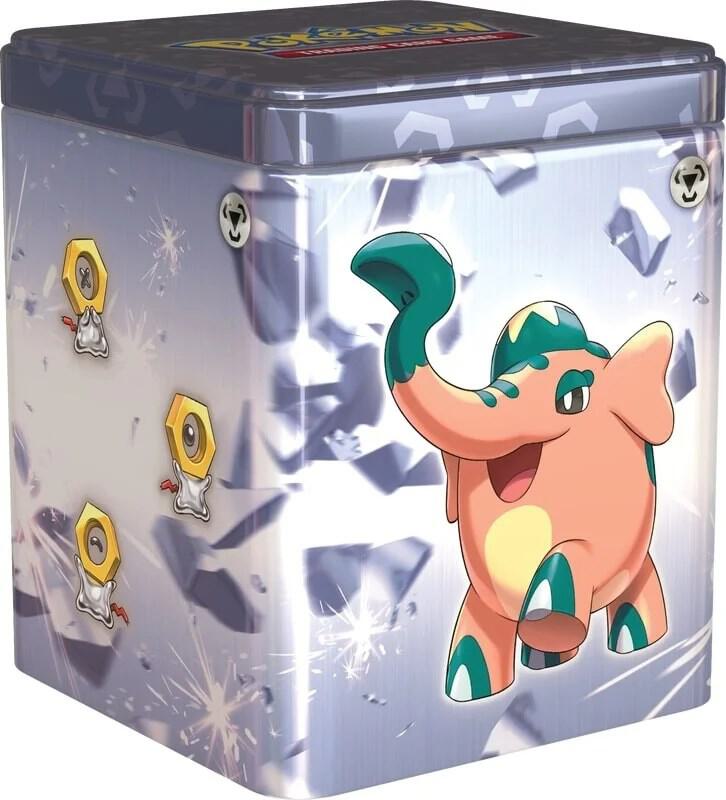 Pokemon Stacking Tin: Metal sealed Pokémon TCG product