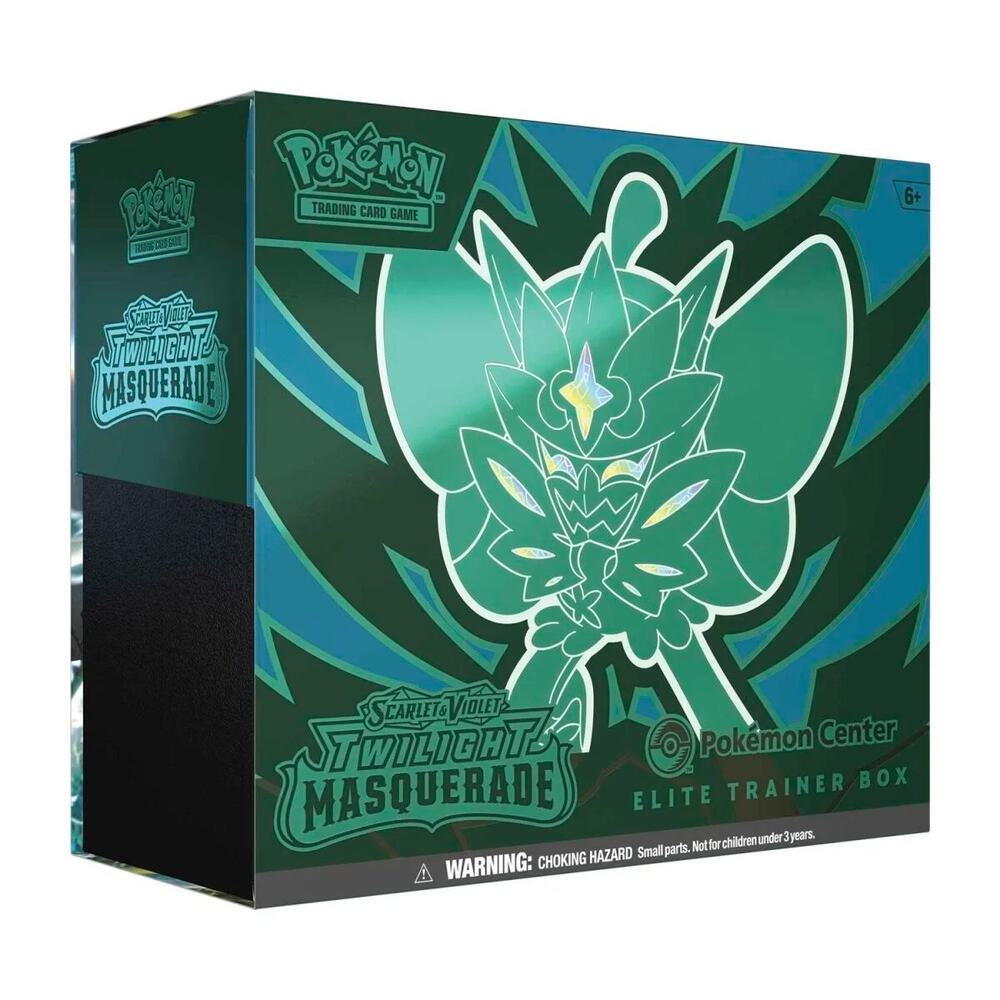 Twilight Masquerade Pokemon Center Elite Trainer Box (Exclusive) sealed Pokémon TCG product