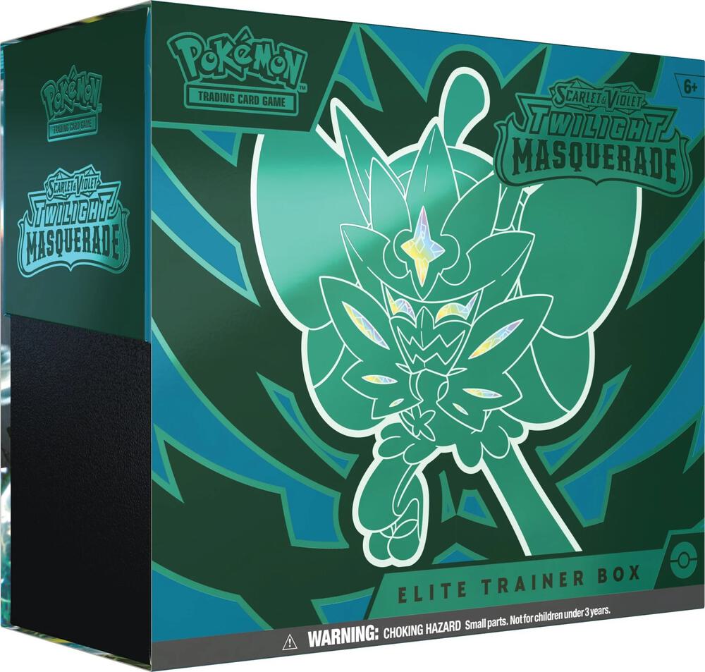 Twilight Masquerade Elite Trainer Box sealed Pokémon TCG product