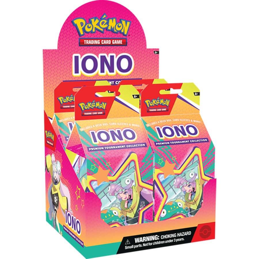 Iono Premium Tournament Collection Display sealed Pokémon TCG product