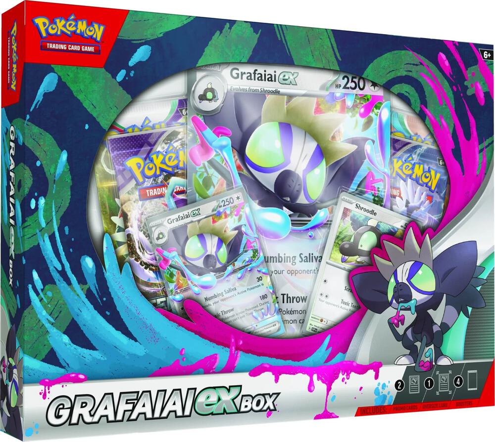 Grafaiai ex Box sealed Pokémon TCG product