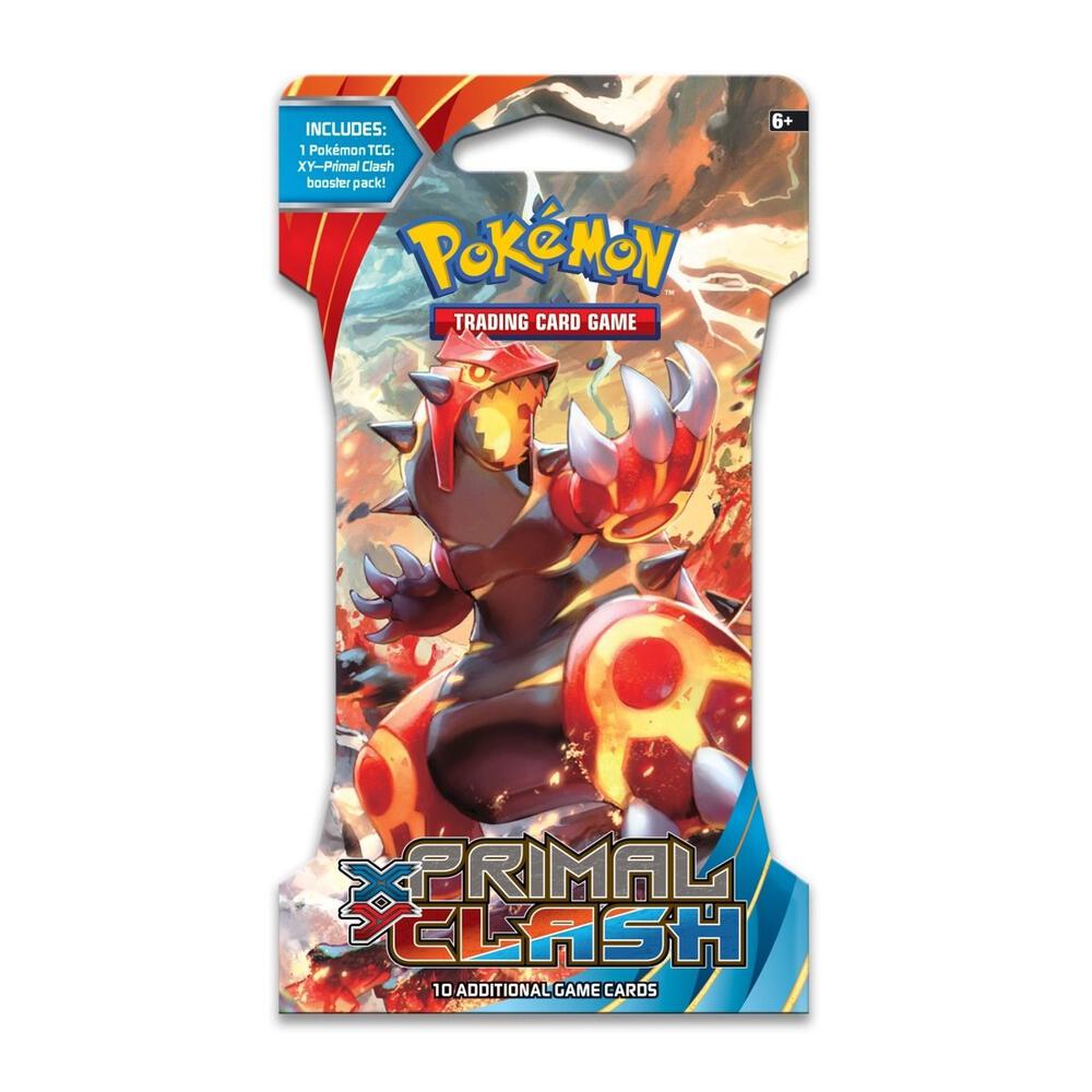 XY - Primal Clash Sleeved Booster Pack sealed Pokémon TCG product