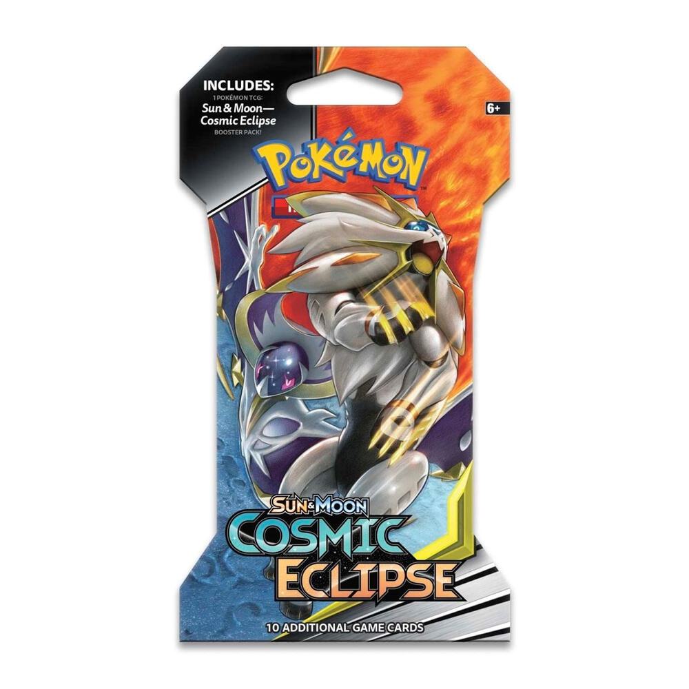 SM - Cosmic Eclipse Sleeved Booster Pack sealed Pokémon TCG product