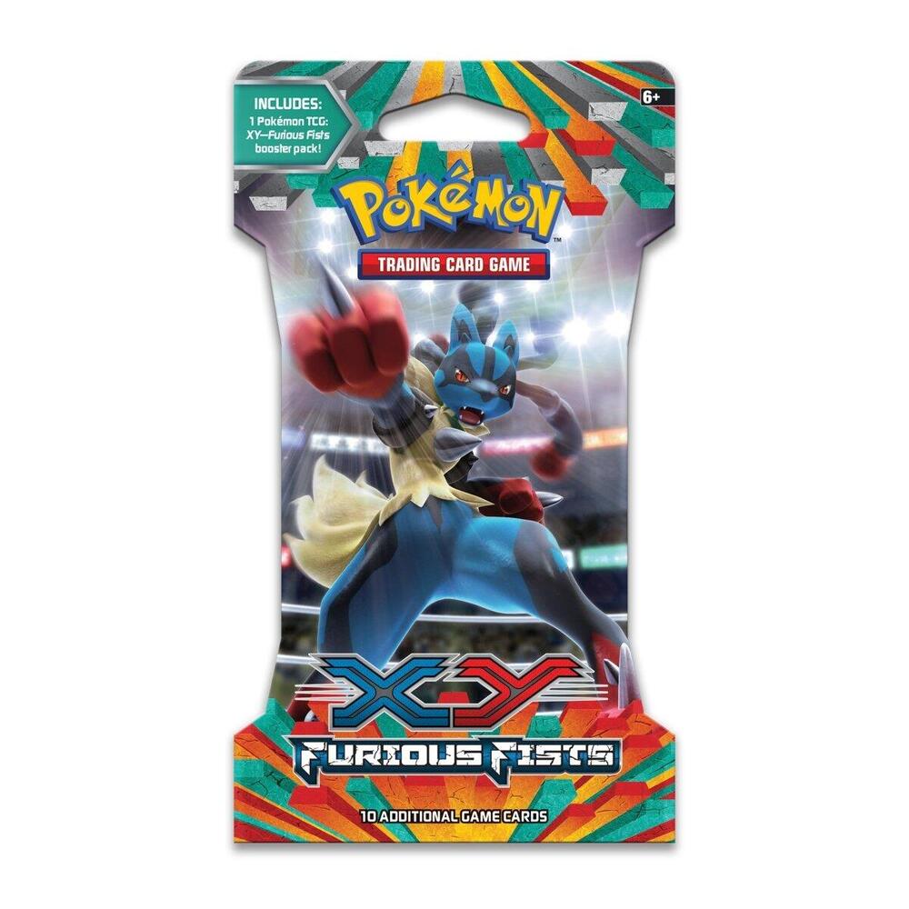 Furious Fists Sleeved Booster Pack sealed Pokémon TCG product