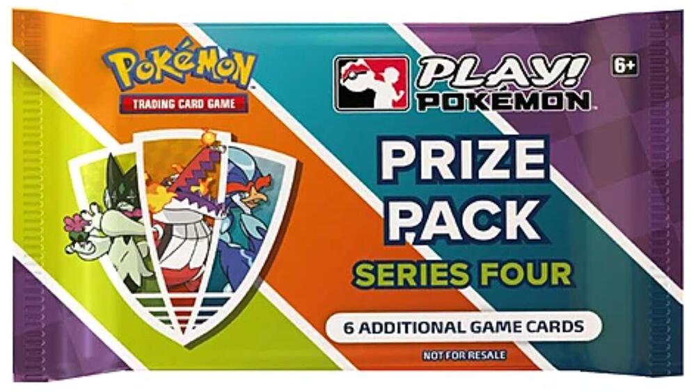 Play! Pokemon Prize Pack Series Four sealed Pokémon TCG product