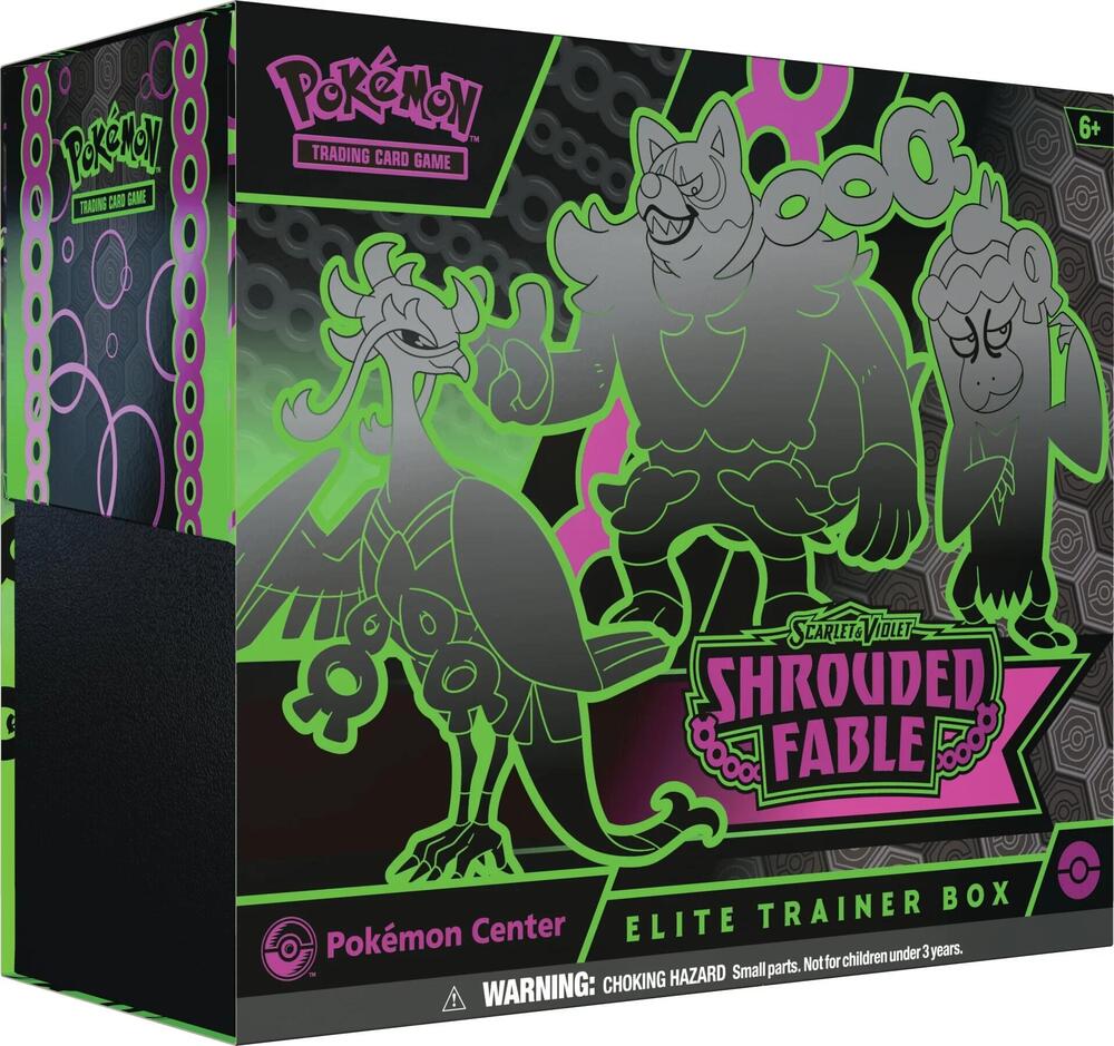 Shrouded Fable Pokemon Center Elite Trainer Box (Exclusive) sealed Pokémon TCG product