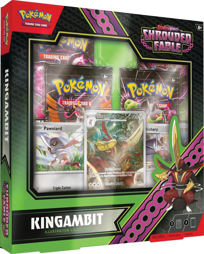 Kingambit Illustration Collection sealed Pokémon TCG product