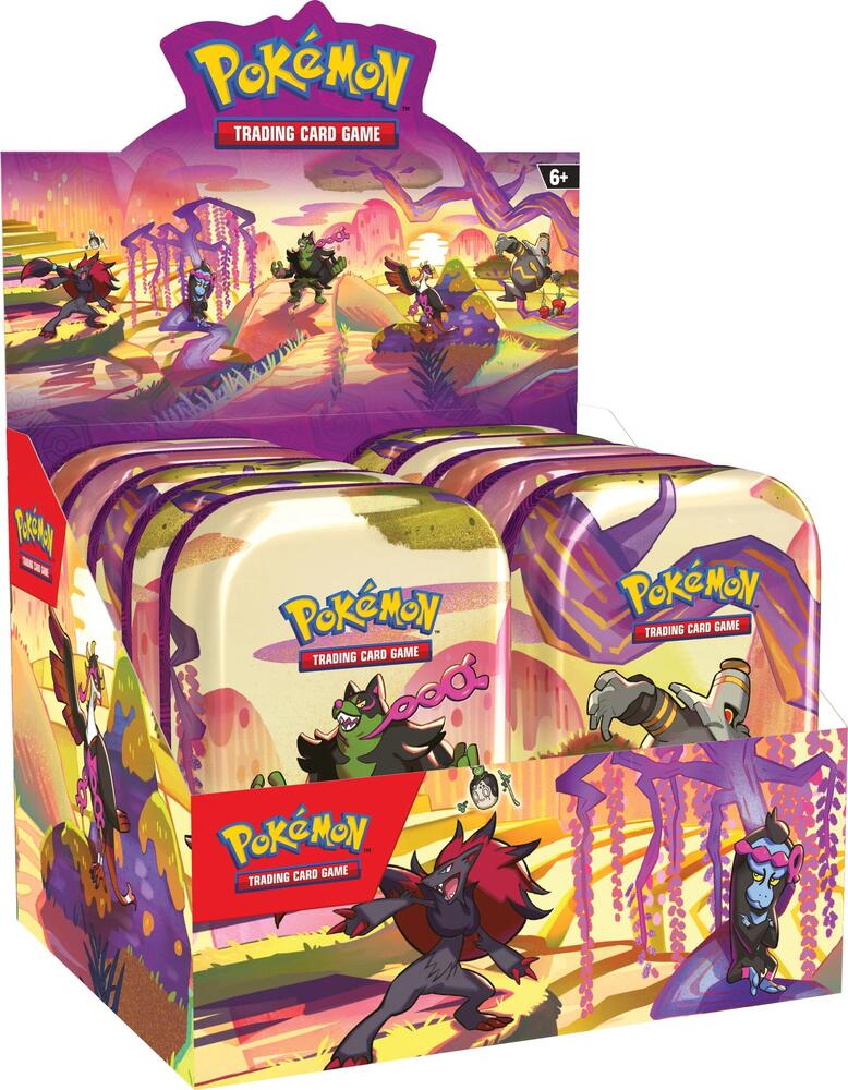 Shrouded Fable Mini Tin Display sealed Pokémon TCG product
