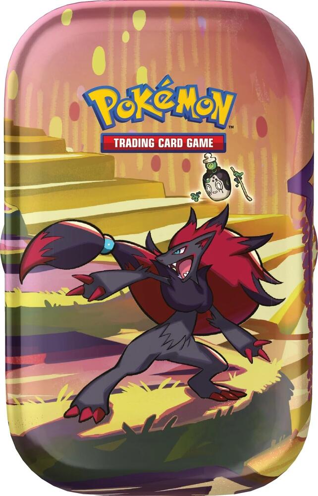 Shrouded Fable Mini Tin (Zoroark) sealed Pokémon TCG product