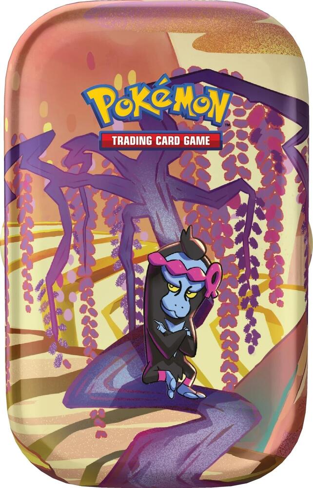 Shrouded Fable Mini Tin (Munkidori) sealed Pokémon TCG product